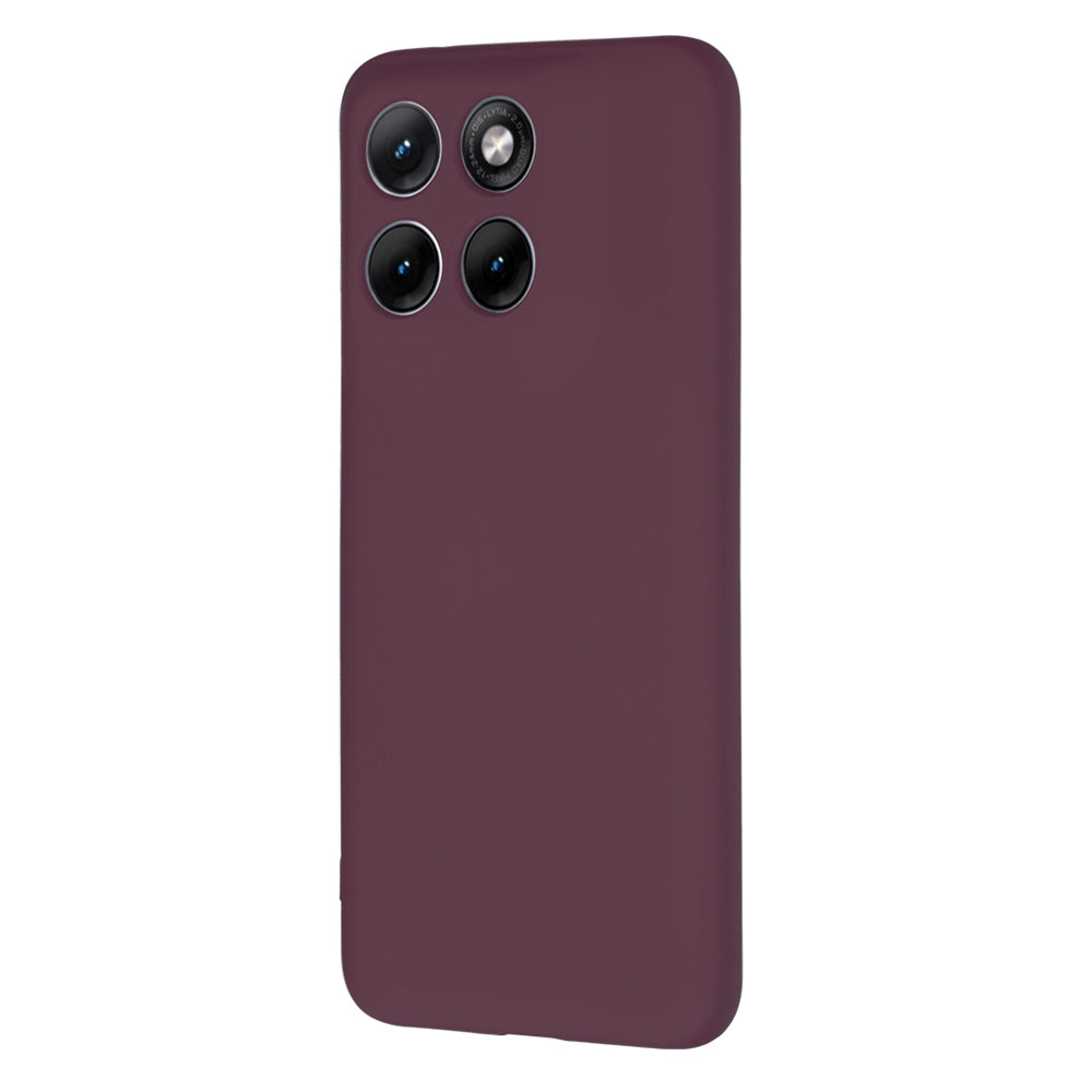 Maska za Motorola Edge 70 Fusion, Techsuit, SoftFlex, Bordo