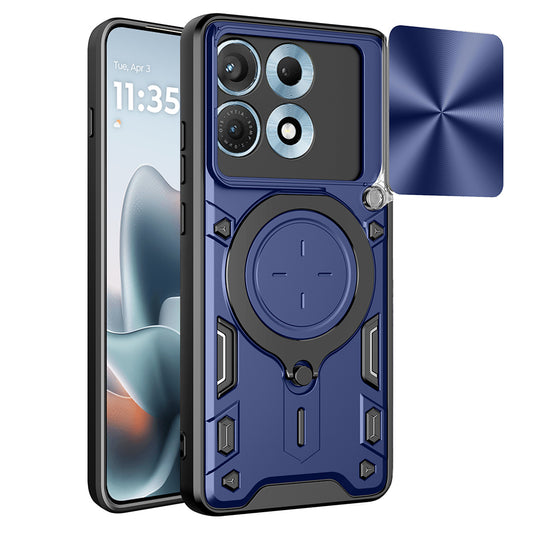 Futrola za Motorola Edge 70 Max, Techsuit, CamGuard Pro, Plava