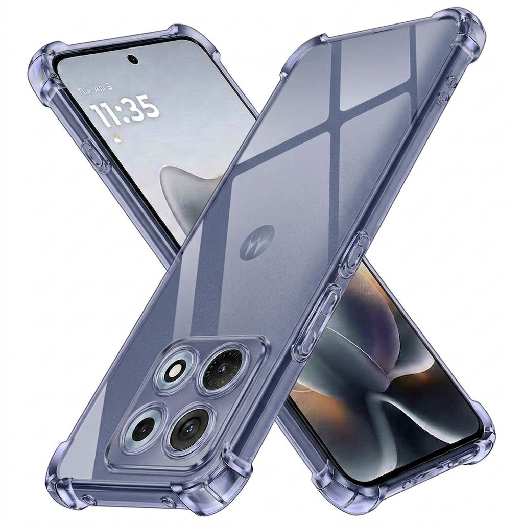 Maska za Motorola Edge 70 Max, Techsuit, Shockproof Clear, Dimna