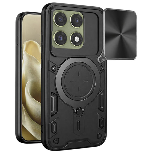 Maska za Motorola Edge 70 Pro, Techsuit, CamGuard Pro, Crna