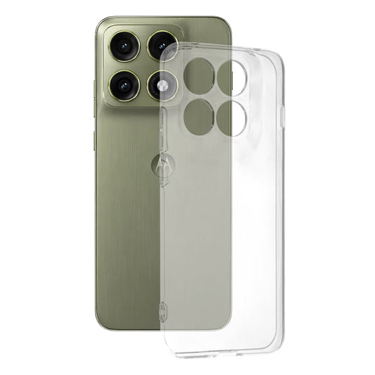 Maska za Motorola Edge 70 Pro, Techsuit, Prozirna, Transparentna