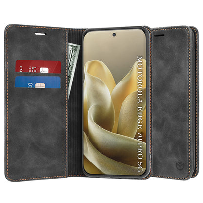Futrola za Motorola Edge 70 Pro, Techsuit, Confy, Crna