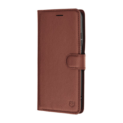 Futrola za Motorola Edge 70 Pro, Techsuit, Kožna Folio, Smeđa