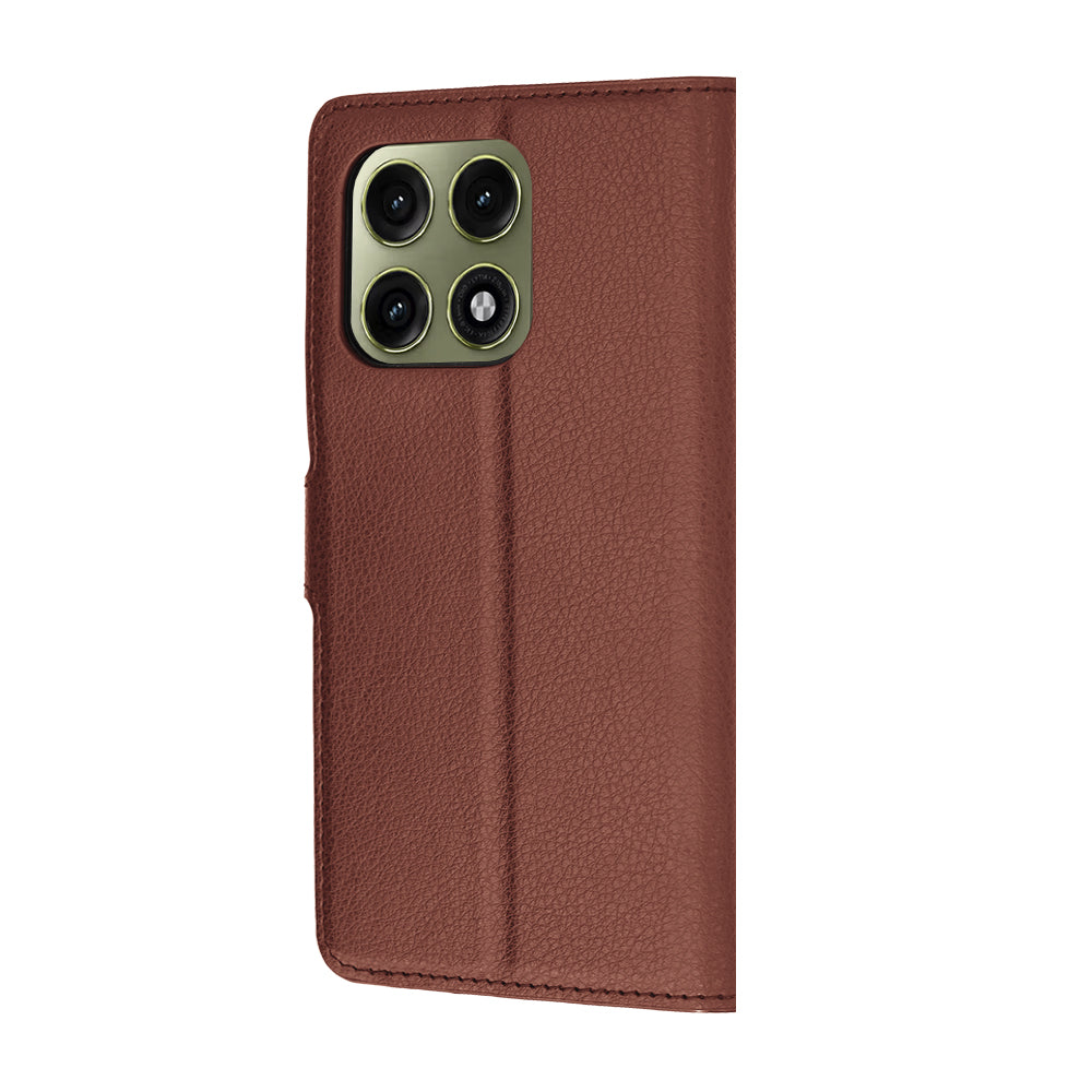 Futrola za Motorola Edge 70 Pro, Techsuit, Kožna Folio, Smeđa