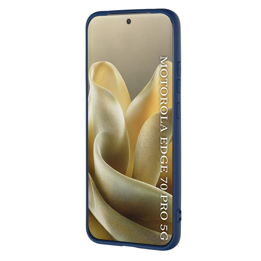 Maska za Motorola Edge 70 Pro, Techsuit, SoftFlex, Tamnoplava