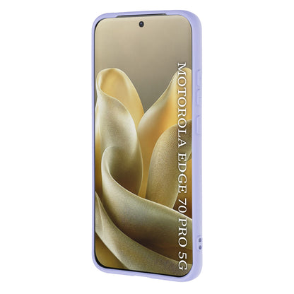 Maska za Motorola Edge 70 Pro, Techsuit, SoftFlex, Svijetlo Ljubičasta