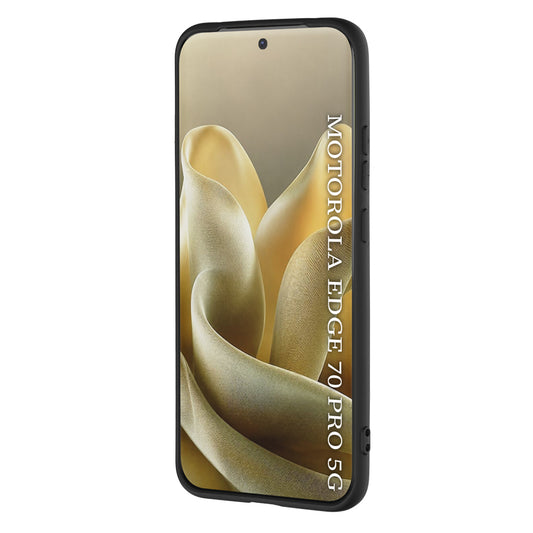Maska za Motorola Edge 70 Pro, Techsuit, SoftFlex, Crna