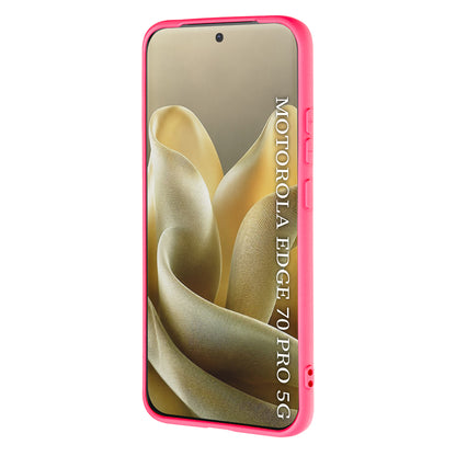 Maska za Motorola Edge 70 Pro, Techsuit, SoftFlex, Tamno Roza