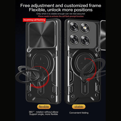 Futrola za Motorola Edge 70, Techsuit, CamGuard Pro, Crvena