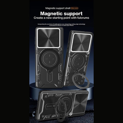 Futrola za Motorola Edge 70, Techsuit, CamGuard Pro, Crvena