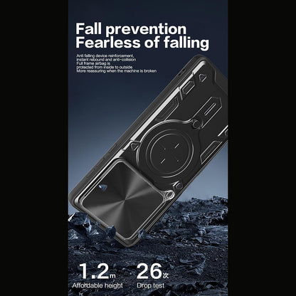 Futrola za Motorola Edge 70, Techsuit, CamGuard Pro, Zlatno Roza