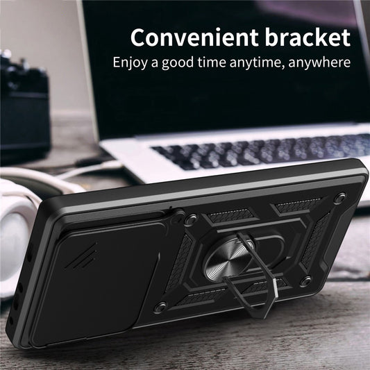 Futrola za Motorola Edge 70, Techsuit, CamShield, Plava