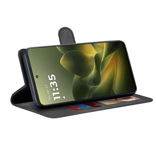 Futrola za Motorola Edge 70, Techsuit, Diary Book, Crna