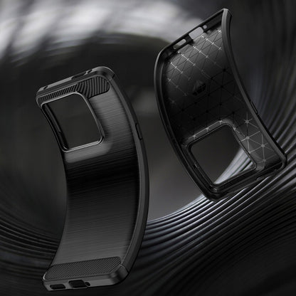 Futrola za Motorola Edge 70 Ultra / Signature, Techsuit, Karbon, Crna