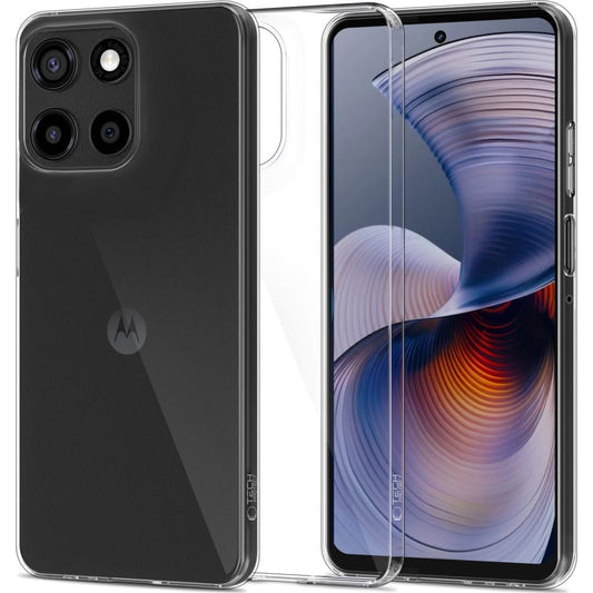 Futrola za Motorola Moto G56, Tech-Protect, Flexair, Prozirna