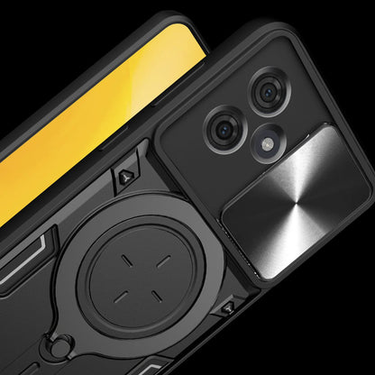 Maska za Motorola Moto G86, Techsuit, CamGuard Pro, Crna