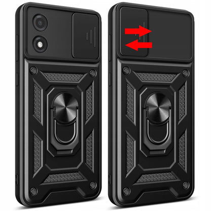 Maska za Motorola Moto E13, Techsuit, CamShield, Crna