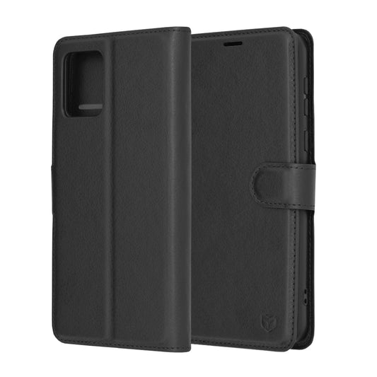 Futrola za Motorola Moto E13, Techsuit, Leather Folio, Crna