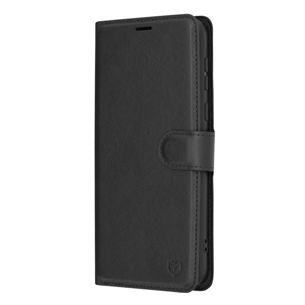 Futrola za Motorola Moto E13, Techsuit, Leather Folio, Crna