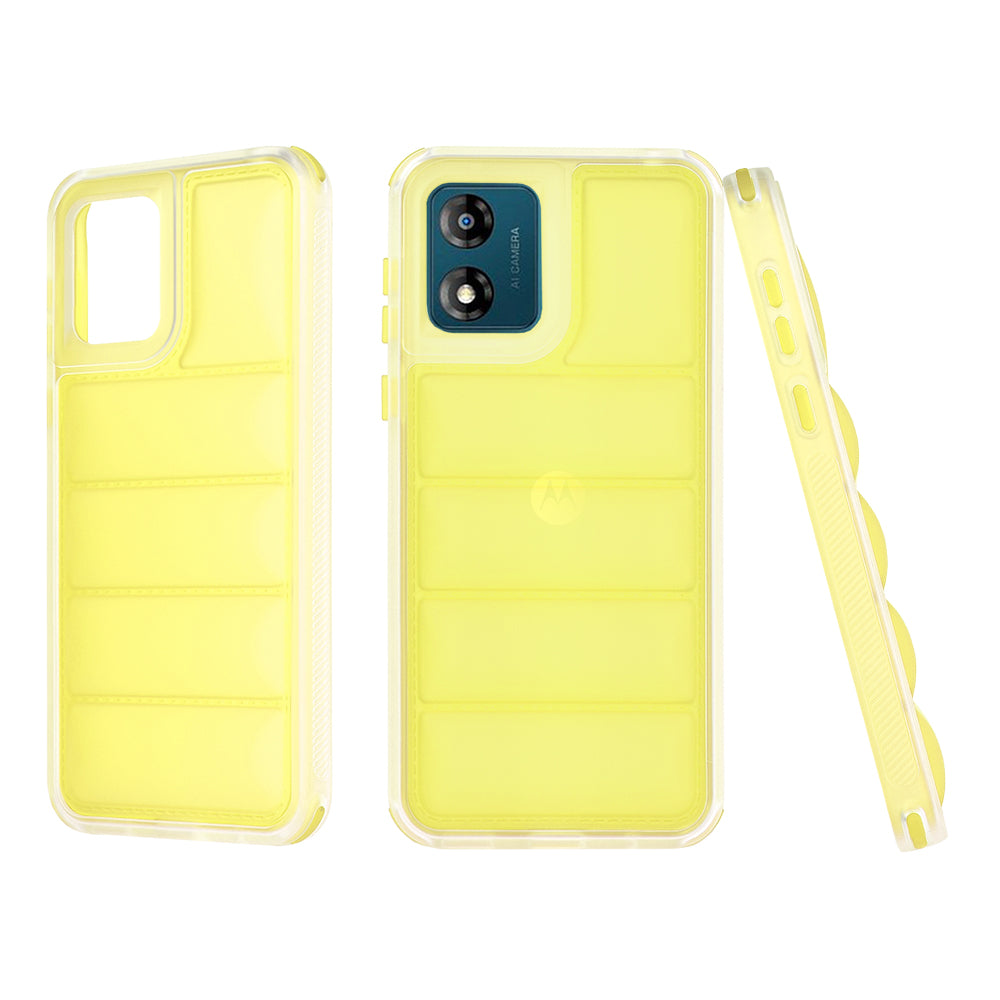 Futrola za Motorola Moto E13, Techsuit, Wave Shield, Žuta