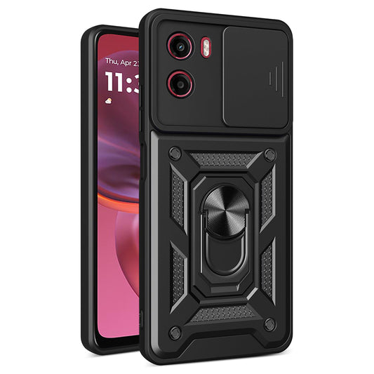 Maska za Motorola Moto E15 / G05, Techsuit, CamShield, Crna