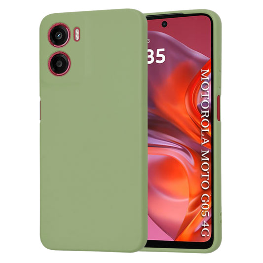 Maska za Motorola Moto E15 / G05, Techsuit, SoftFlex, Matcha