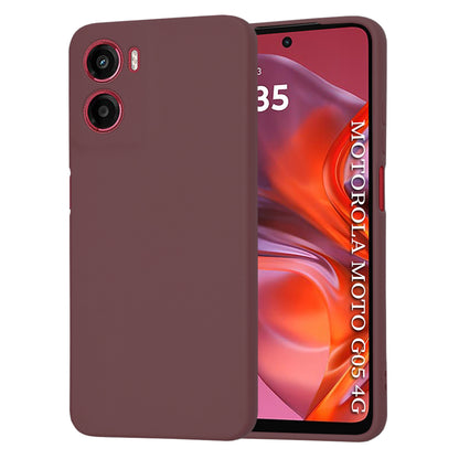 Maska za Motorola Moto E15 / G05, Techsuit, SoftFlex, Bordo