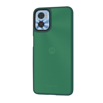 Maska za Motorola Moto E22i / E22, Techsuit, HaloFrost, Zelena