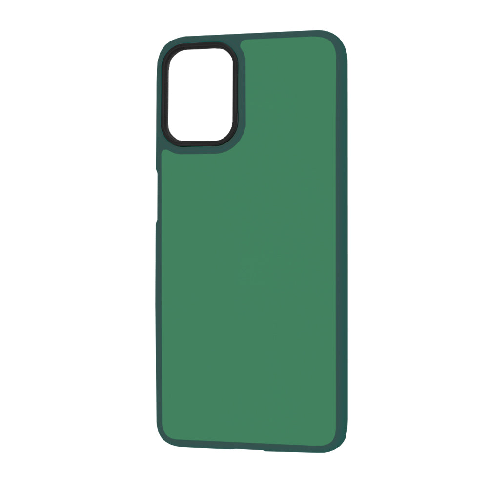 Maska za Motorola Moto E22i / E22, Techsuit, HaloFrost, Zelena