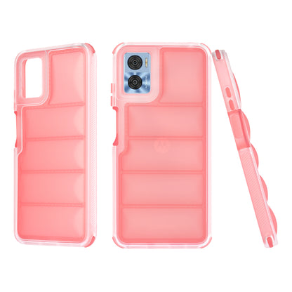 Maska za Motorola Moto E22i / E22, Techsuit, Wave Shield, Crvena