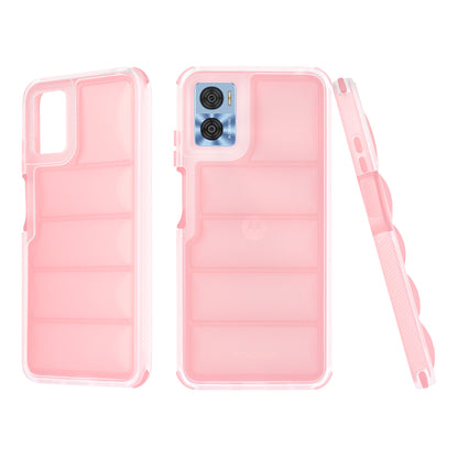 Maska za Motorola Moto E22i / E22, Techsuit, Wave Shield, Roza