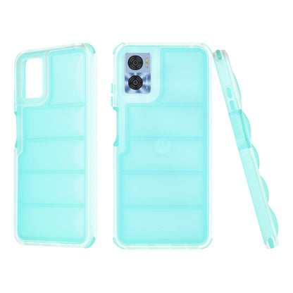 Maska za Motorola Moto E22i / E22, Techsuit, Wave Shield, Tirkizna