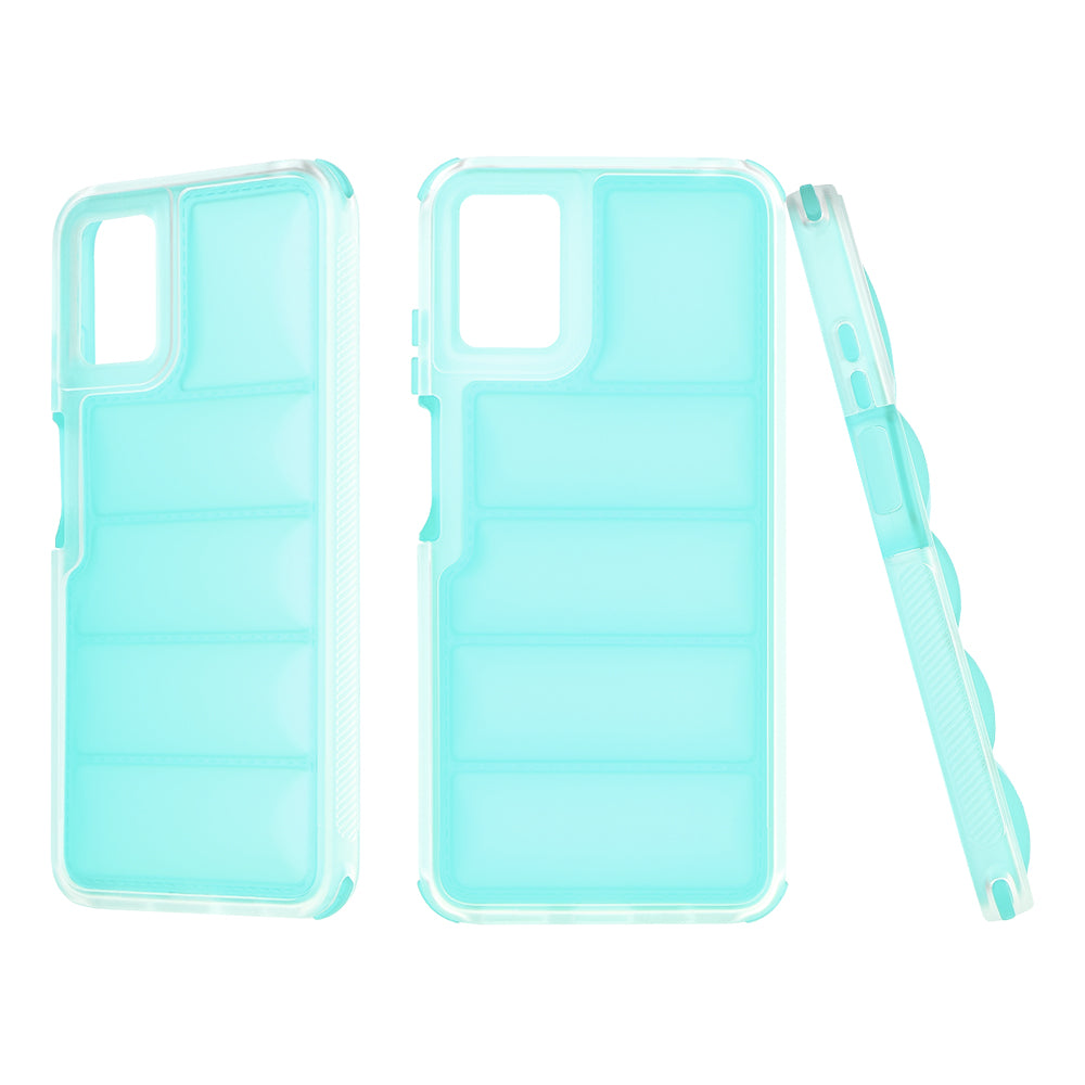 Maska za Motorola Moto E22i / E22, Techsuit, Wave Shield, Tirkizna