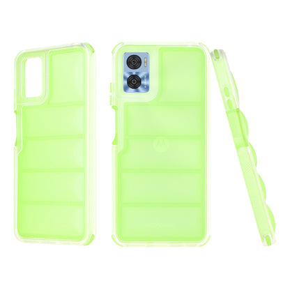 Maska za Motorola Moto E22i / E22, Techsuit, Wave Shield, Zelena