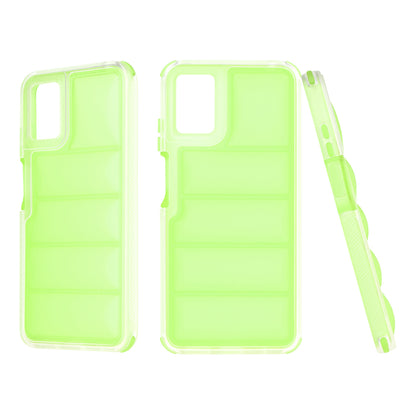 Maska za Motorola Moto E22i / E22, Techsuit, Wave Shield, Zelena