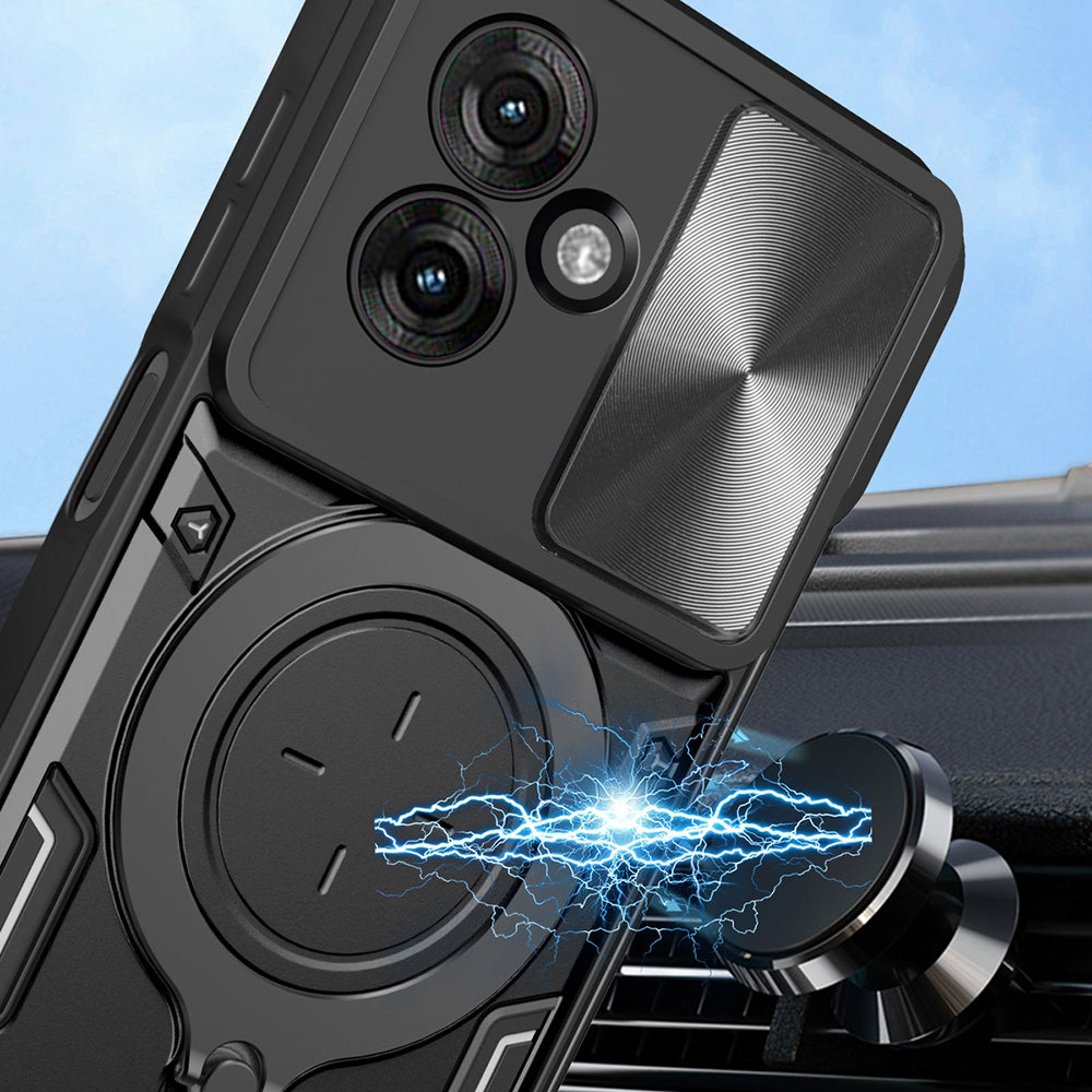 Futrola za Motorola Moto G06, Techsuit, CamGuard Pro, Zlatno Roza