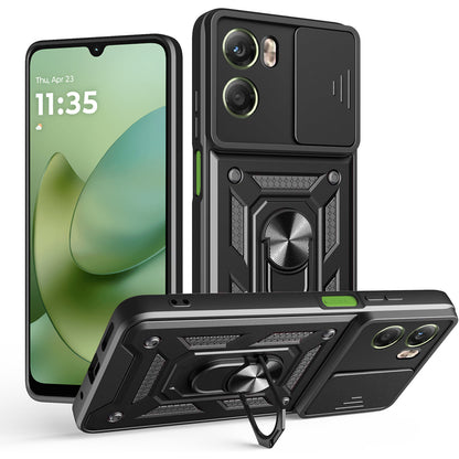 Futrola za Motorola Moto G06, Techsuit, CamShield, Crna