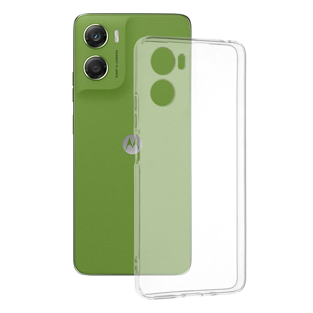 Maska za Motorola Moto G06, Techsuit, Prozirna, Transparentna