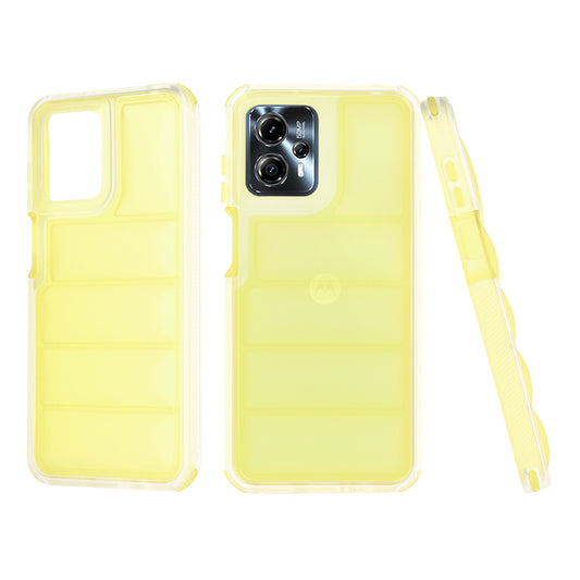 Futrola za Motorola Moto G13 / G23 / G53, Techsuit, Wave Shield, Žuta