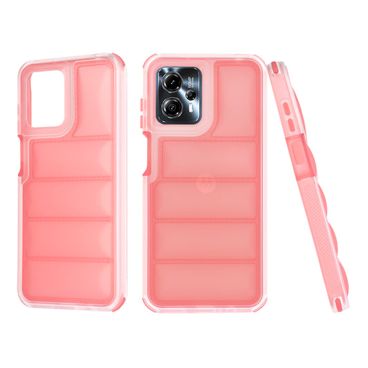 Futrola za Motorola Moto G13 / G23 / G53, Techsuit, Wave Shield, Crvena