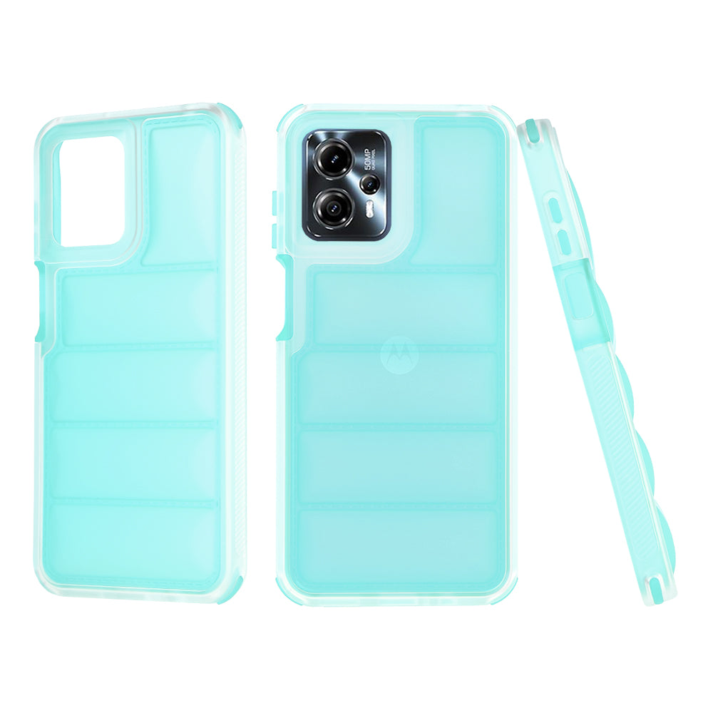 Futrola za Motorola Moto G13 / G23 / G53, Techsuit, Wave Shield, Tirkizna