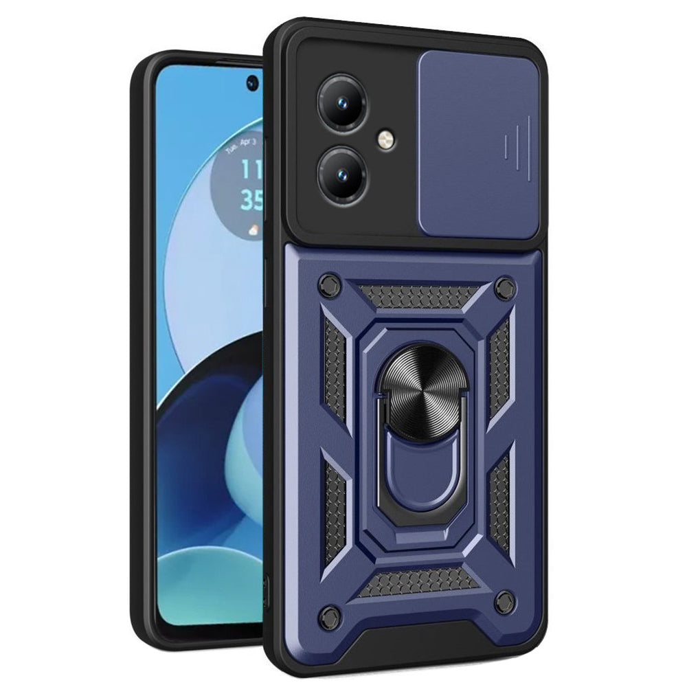 Maska za Motorola Moto G14, Techsuit, CamShield, Plava