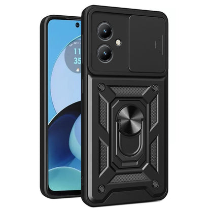 Maska za Motorola Moto G14, Techsuit, CamShield, Crna
