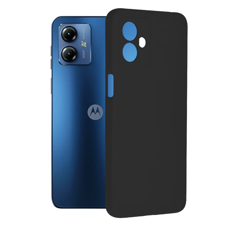 Maska za Motorola Moto G14, Techsuit, Soft Edge, Crna