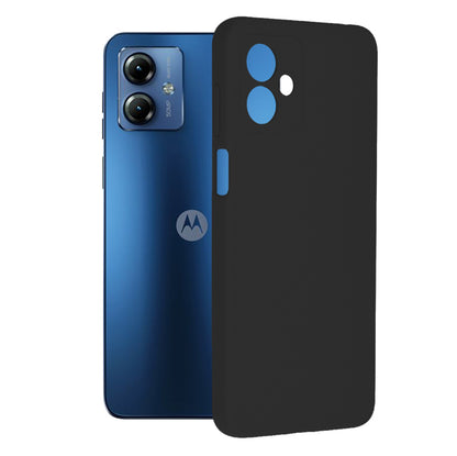 Maska za Motorola Moto G14, Techsuit, Soft Edge, Crna