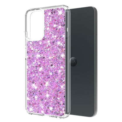 Maska za Motorola Moto G14, Techsuit, Sparkly Glitter, Magenta