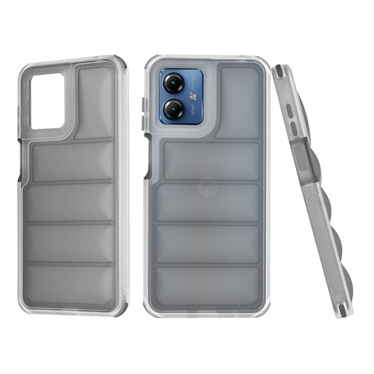 Maska za Motorola Moto G14, Techsuit, Wave Shield, Crna