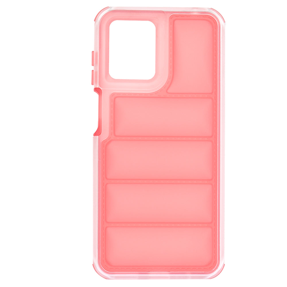 Maska za Motorola Moto G14, Techsuit, Wave Shield, Crvena