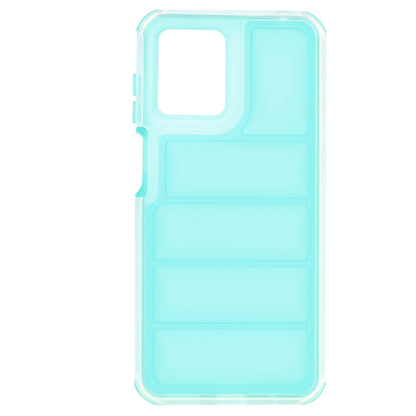 Maska za Motorola Moto G14, Techsuit, Wave Shield, Tirkizna