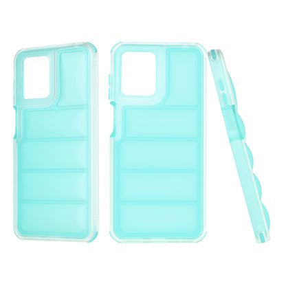 Maska za Motorola Moto G14, Techsuit, Wave Shield, Tirkizna